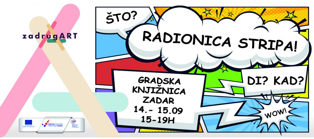 Radionica stripa uskoro u Zadru!