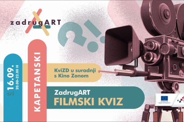 Filmski kviz na Kapetanskom!